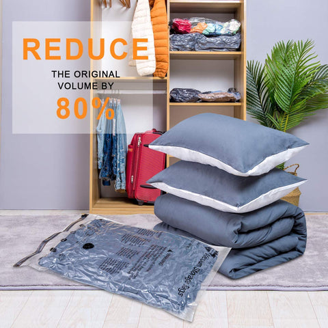 GONGSHI Vacuum Storage Bags (3 x Jumbo, 3 x Large, 3 x Medium, 3 x Small), Space Saver Sealer Compression Bags with Travel Hand Pump GONGSHI Vacuum Storage Bags (3 x Jumbo, 3 x Large, 3 x Medium, 3 x Small), Space Saver Sealer Compression Bags with Travel Hand Pump