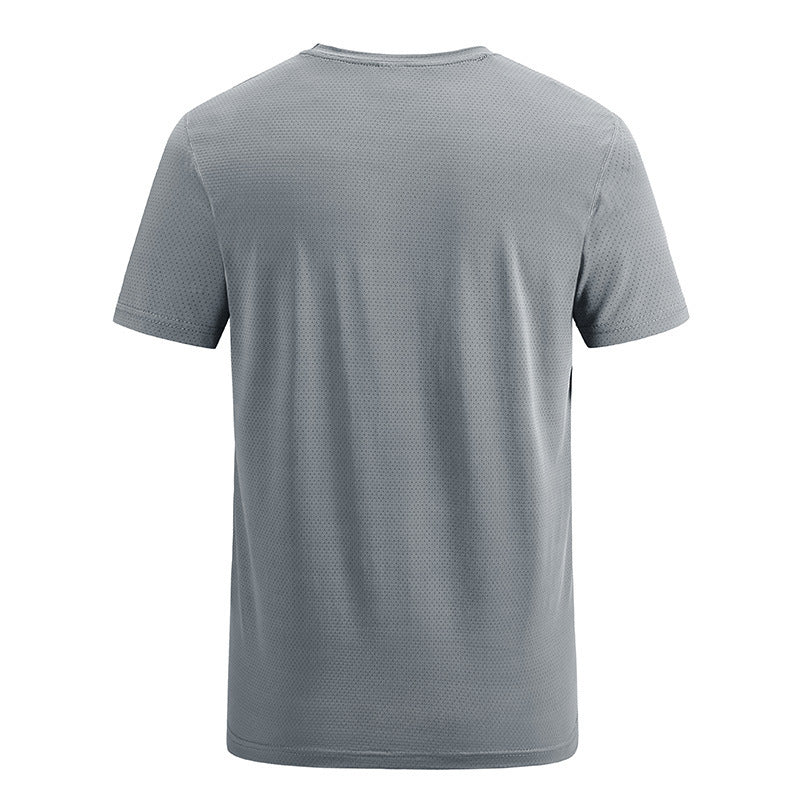 Quick-drying Crew Neck Loose Breathable Casual Sports Top