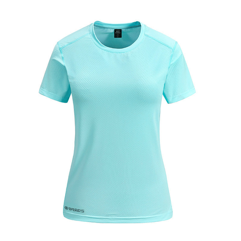 Quick-drying Crew Neck Loose Breathable Casual Sports Top