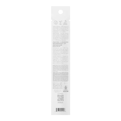 e.l.f. Instant Lift Waterproof Brow Pencil, Long-Lasting Eyebrow Pencil For Grooming & Shaping Brows, Vegan & Cruelty-Free, Neutral Brown
