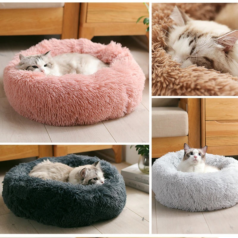 Super Soft Plush Dog Bed | Washable Pet Kennel | Deep Sleep Velvet Dog Sofa for Cats & Dogs