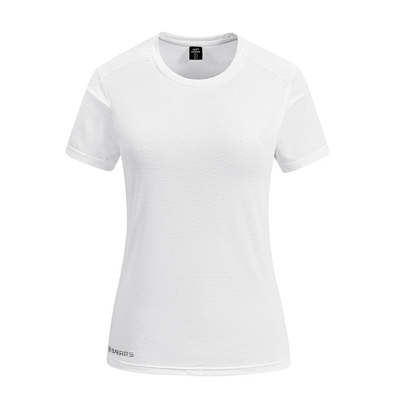 Quick-drying Crew Neck Loose Breathable Casual Sports Top