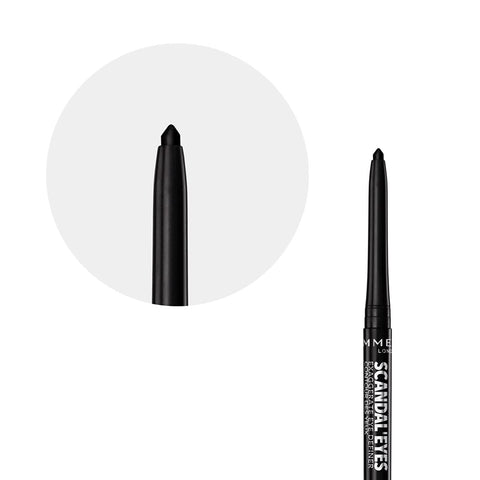 Rimmel London Scandaleyes Exaggerate Eye Definer, 001 Intense Black, 0.35g