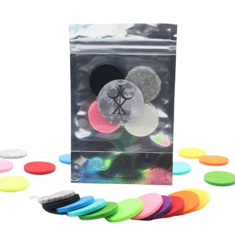 CICIX Scented Vacuum Freshner Discs. 130+ Scents To Pick From. Handmade in England. Strong Scented, Long lasting. Pack of 4x 3cm Discs. Vegan And Cruelty Free. (Clean Cotton)