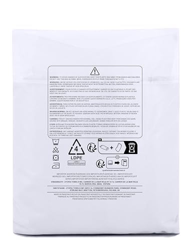 Utopia Bedding Fitted Sheet Single (2 Pack), White - Deep Pocket 14 inch (35 cm) - Easy Care - Soft Brushed Microfibre Fabric - Shrinkage and Fade Resistant - Bottom Sheet