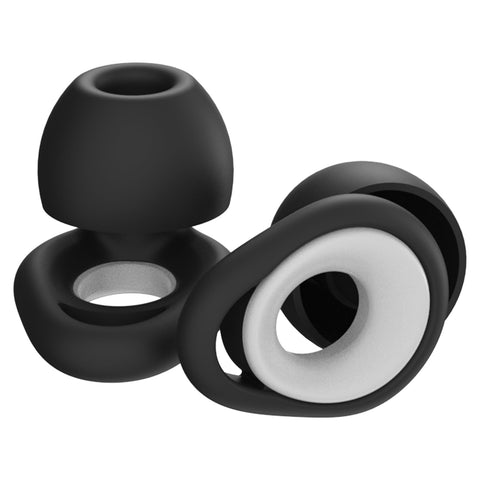 QWH Ear Plugs for Noise Reduction, Reusable Silicone Noise Canceling Ear Plugs