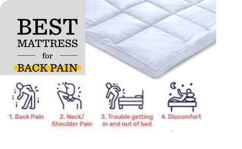 Hotel Quality Box Stitched Microfibre Mattress Topper 5cm Super soft Heavy Fill Orthopaedic Anti Allergy Quilted Mattress Topper (Double,137Cm X190cm)