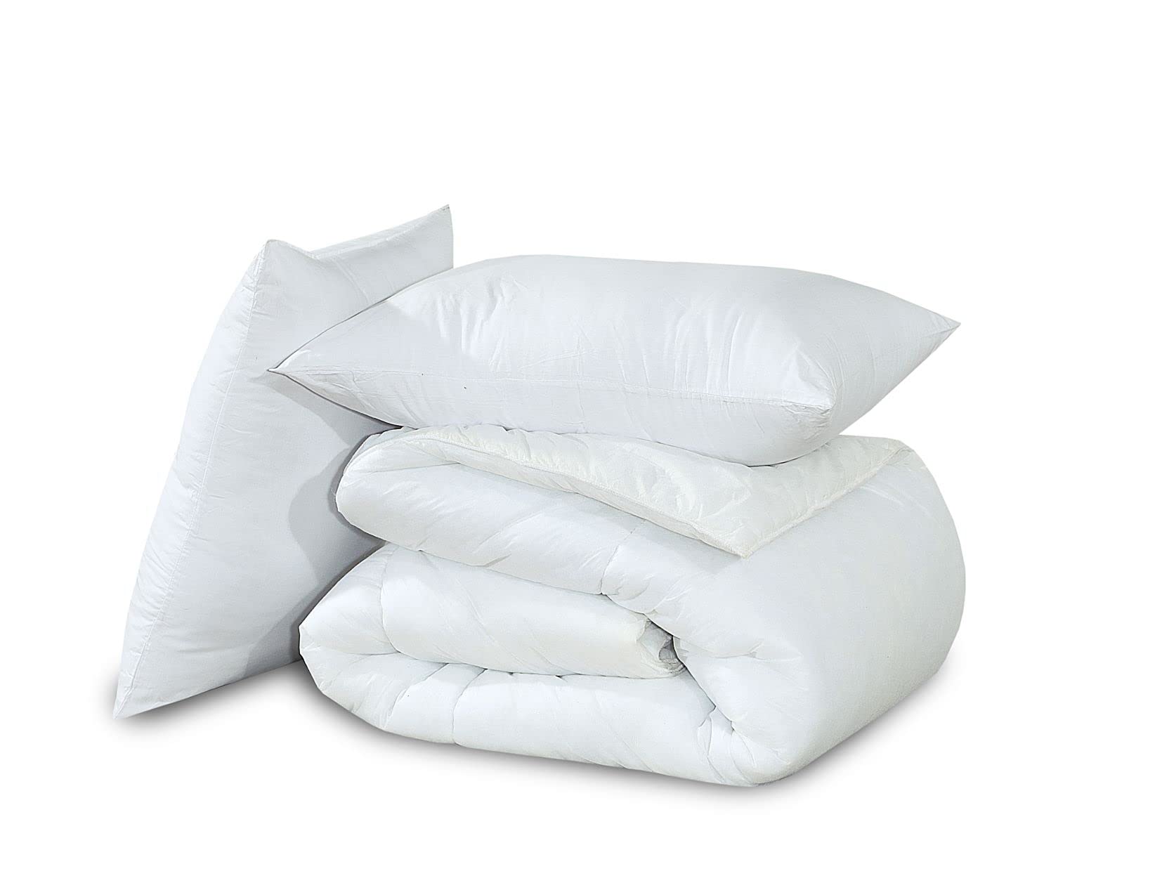 SleepyNights Double 10.5 Tog Duvet Quilt All Season Non Allergenic Hollowfibre – Polypropylene Cover