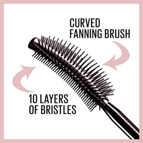 Maybelline New York, Volume Mascara, Lash Sensational, Colour: Very Black, 9.5 mL