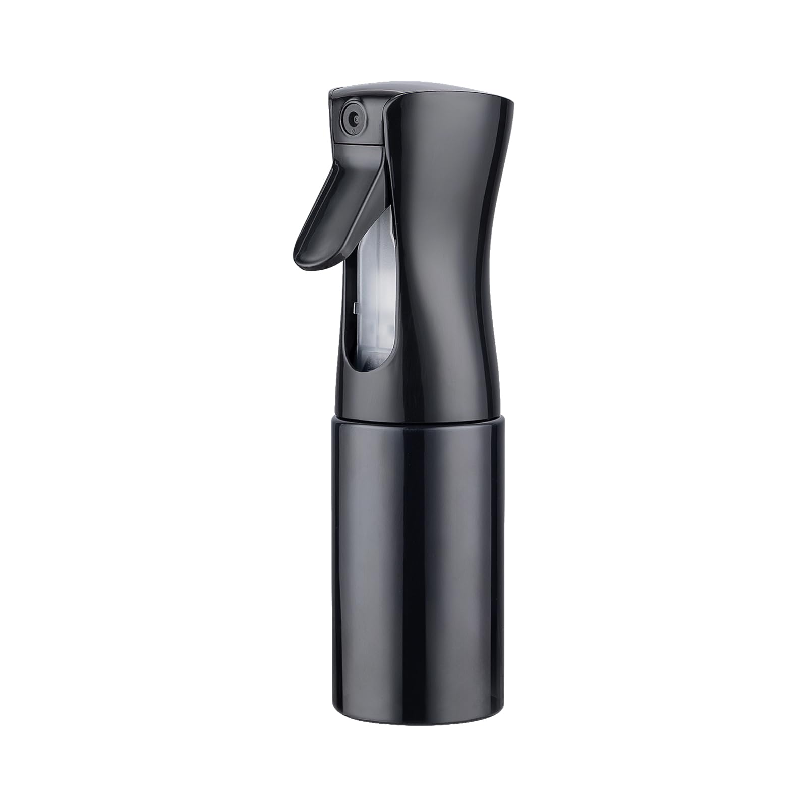 GRIFEMA 200ml Small Water Spray Bottles, Continuous Mist Empty Hair Spray Bottles for Cleaning, Curly Hair, Plants GE2001B-200B, Black