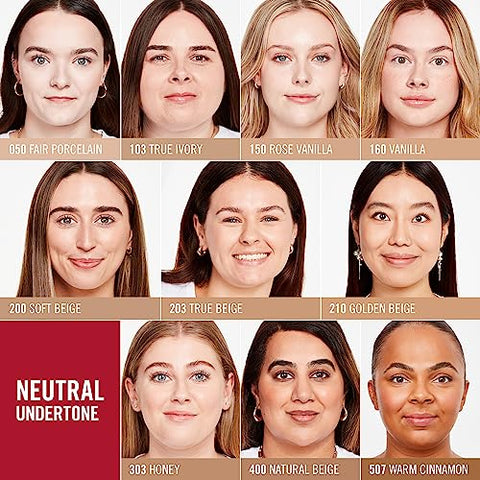 Rimmel Lasting Finish 35Hr Foundation 200 Soft Beige, Full Coverage, Hydrating, SPF20, Hyaluronic Acid, Vitamin E, 2% Niacinamide, All Day Wear, Vegan, Cruelty Free