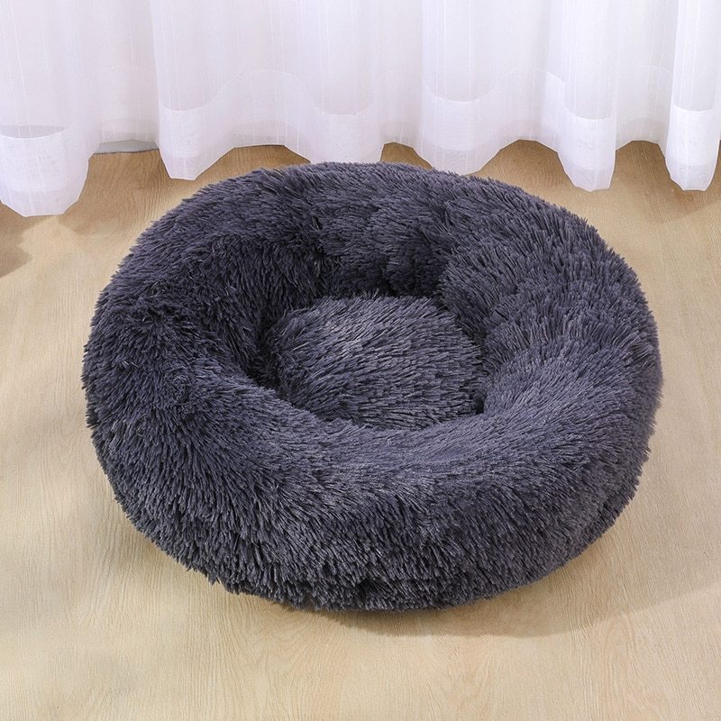 Super Soft Plush Dog Bed | Washable Pet Kennel | Deep Sleep Velvet Dog Sofa for Cats & Dogs