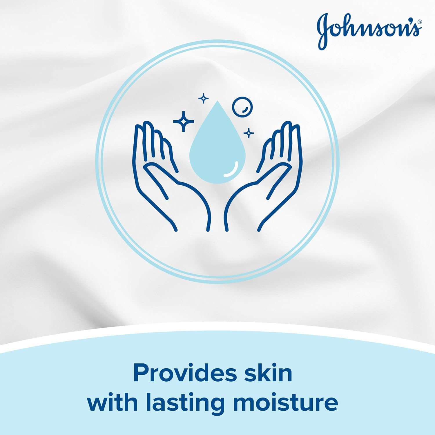 Johnson's Face Care Makeup Moisturising Wipes, Pack of 25 Wipes, packaging may vary