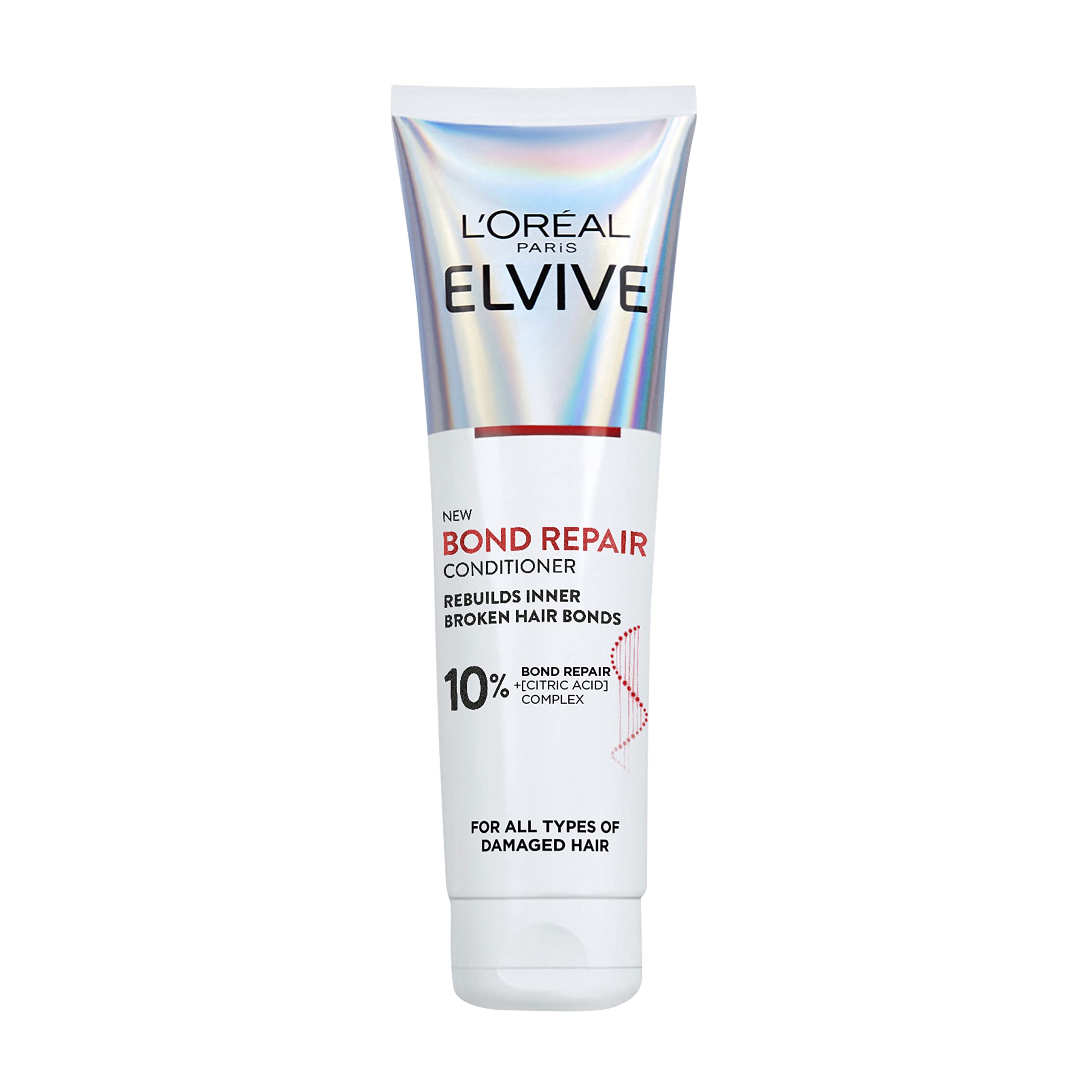 L'Oreal Paris Elvive Bond Repair Conditioner, for Damaged Hair, for Deep Repair, Bonding Hair Care, 150ml