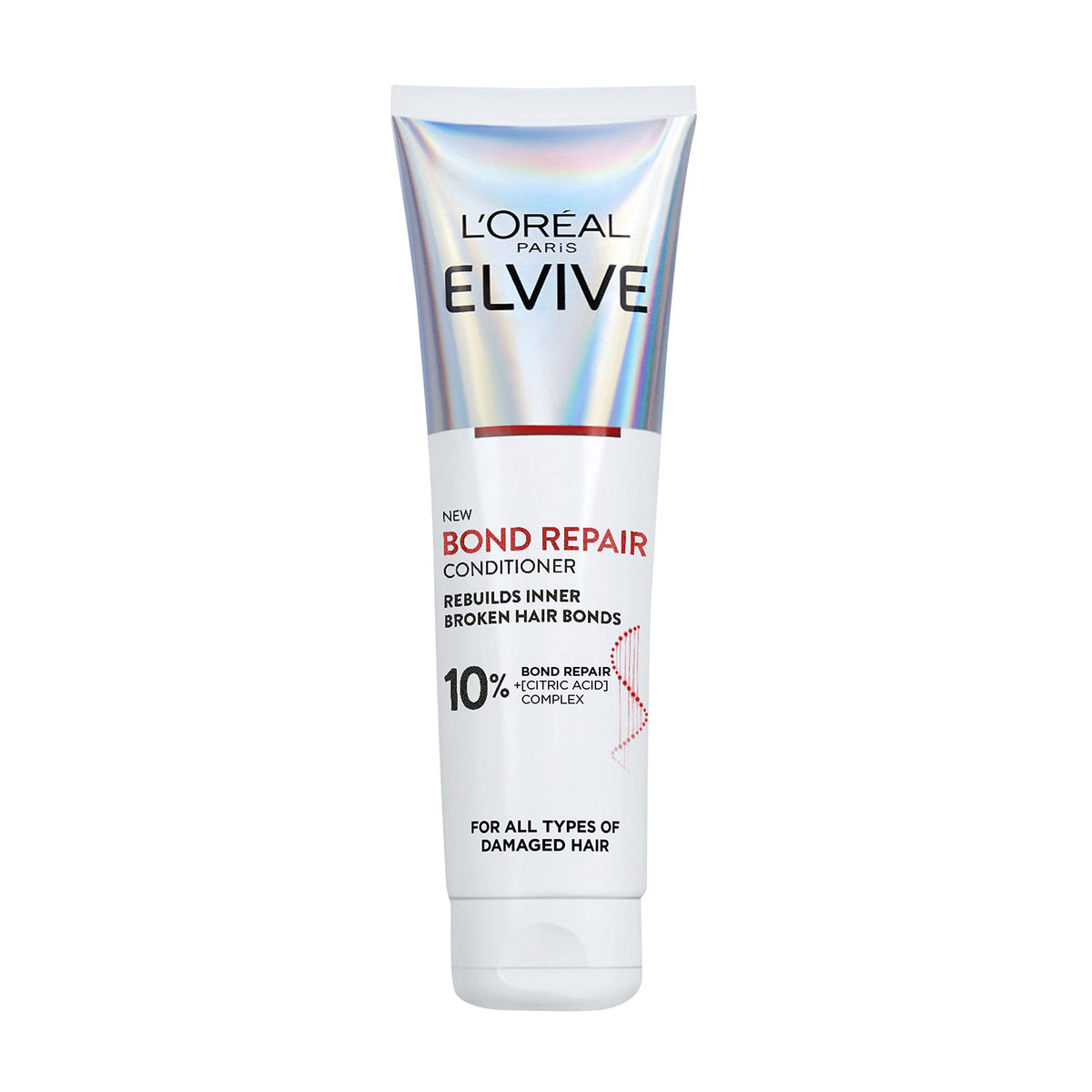 L'Oreal Paris Elvive Bond Repair Conditioner, for Damaged Hair, for Deep Repair, Bonding Hair Care, 150ml