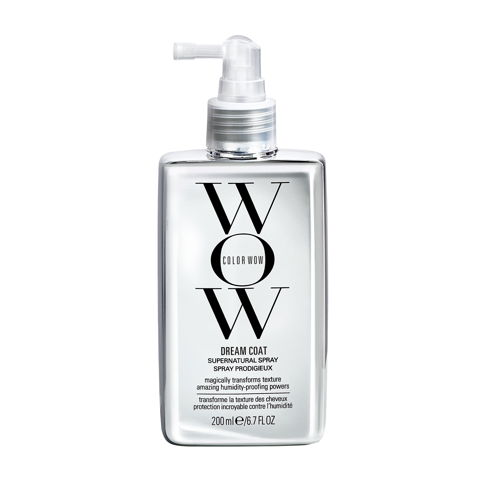 COLOR WOW Dream Coat Supernatural Spray - Keep Your Hair Frizz-Free and Shiny No Matter the Weather with Award-Winning Anti-Frizz Spray