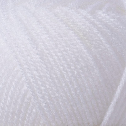 Utopia Crafts DK Double Knitting Yarn, 100g (White)
