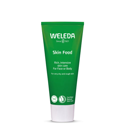 Weleda Skin Food, Dry Skin Moisturiser, Moisturising Cream & Primer, Face & Body, For Men & Women, Multiple Uses, 100% Certified Natural, Organic, 75ml