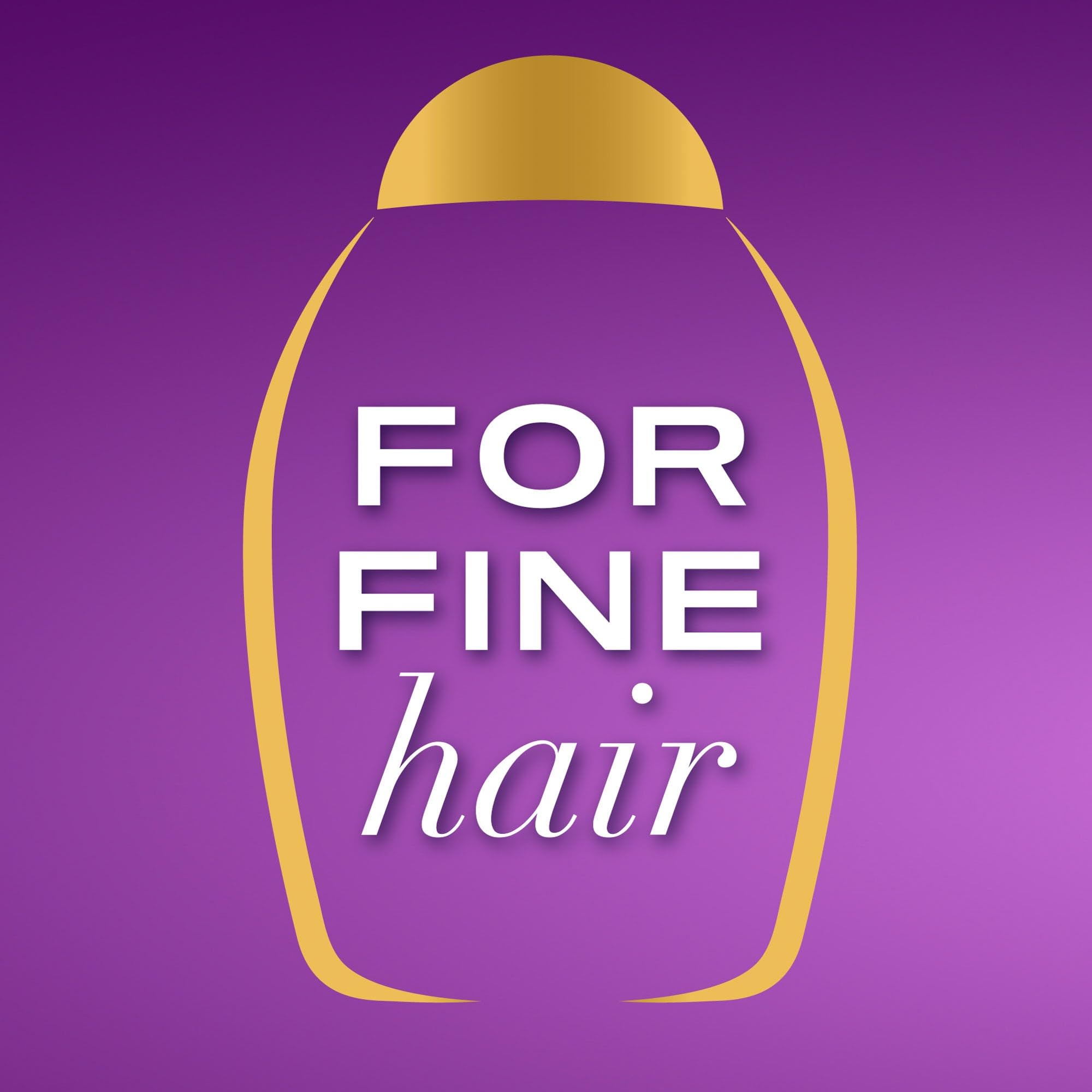 OGX Biotin and Collagen Volumising Hair Shampoo, Thick and Full, with Vitamin B7 Biotin, and Collagen, for Fine Hair, Sulfate Free Surfactants, 385ml