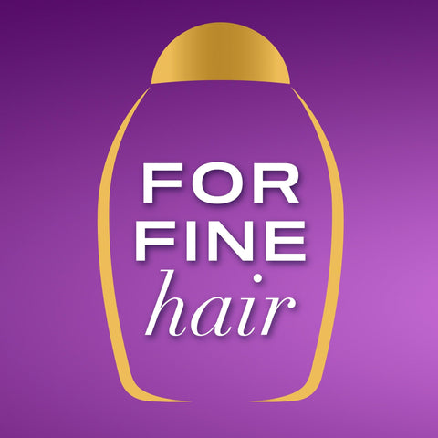 OGX Biotin and Collagen Volumising Hair Shampoo, Thick and Full, with Vitamin B7 Biotin, and Collagen, for Fine Hair, Sulfate Free Surfactants, 385ml