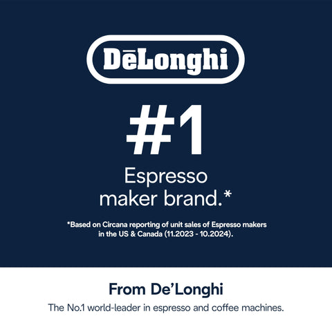 De'Longhi EcoDecalk Descaler DLSC500, 5 Decalcification Doses, Coffee Machine Descaler, Coffee Machine Maintenance Accessory, Plant-Based Ingredients, Bottle with 5 Doses, 500ml