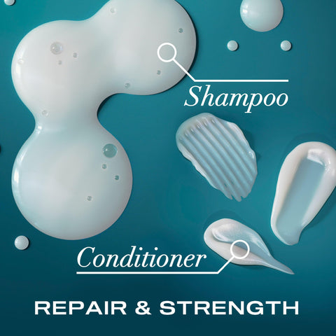 OGX Argan Oil of Morocco Repairing Shampoo, Moisturises, Restores and Strengthens, for Dry and Damaged Hair, Sulfate Free Surfactants, 385ml, packaging may vary