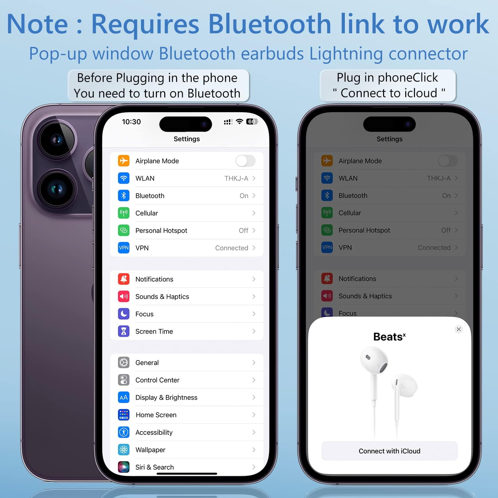 2-Pack Lightning Headphones, [MFi Certified] iPhone Headphones Wired Built-in Microphone and Volume Control Noise Cancellation，Wired Earphones Compatible with iPhone 14/14 Pro/13/12/11/XR/XS/X/8/7/SE
