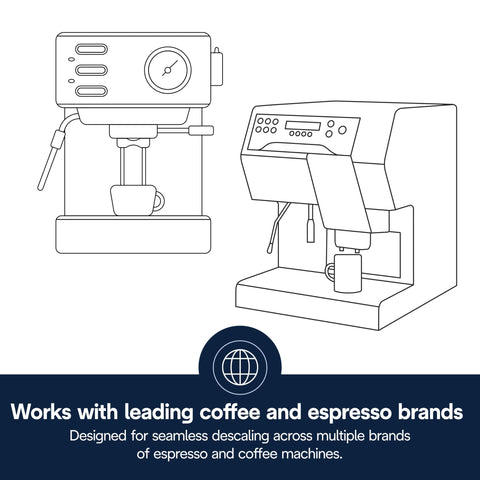 De'Longhi EcoDecalk Descaler DLSC500, 5 Decalcification Doses, Coffee Machine Descaler, Coffee Machine Maintenance Accessory, Plant-Based Ingredients, Bottle with 5 Doses, 500ml