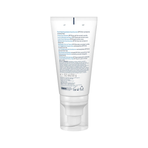 CeraVe AM Facial Moisturising Lotion SPF 50 Normal To Dry Skin 52ml With UV Protection And 3 Essential Ceramides