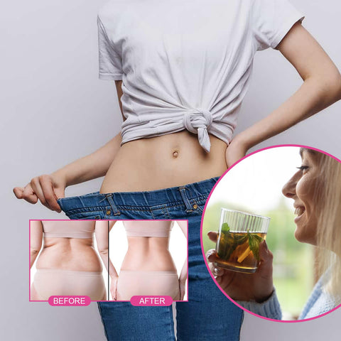 Detox Tea - 28 Days Herbal Tea | Natural Wellness Tea with Green Tea & Dandelion | Gentle Cleanse & Metabolism&Healthy Weight Support | Vegan, Caffeine-Free, Peach Flavour