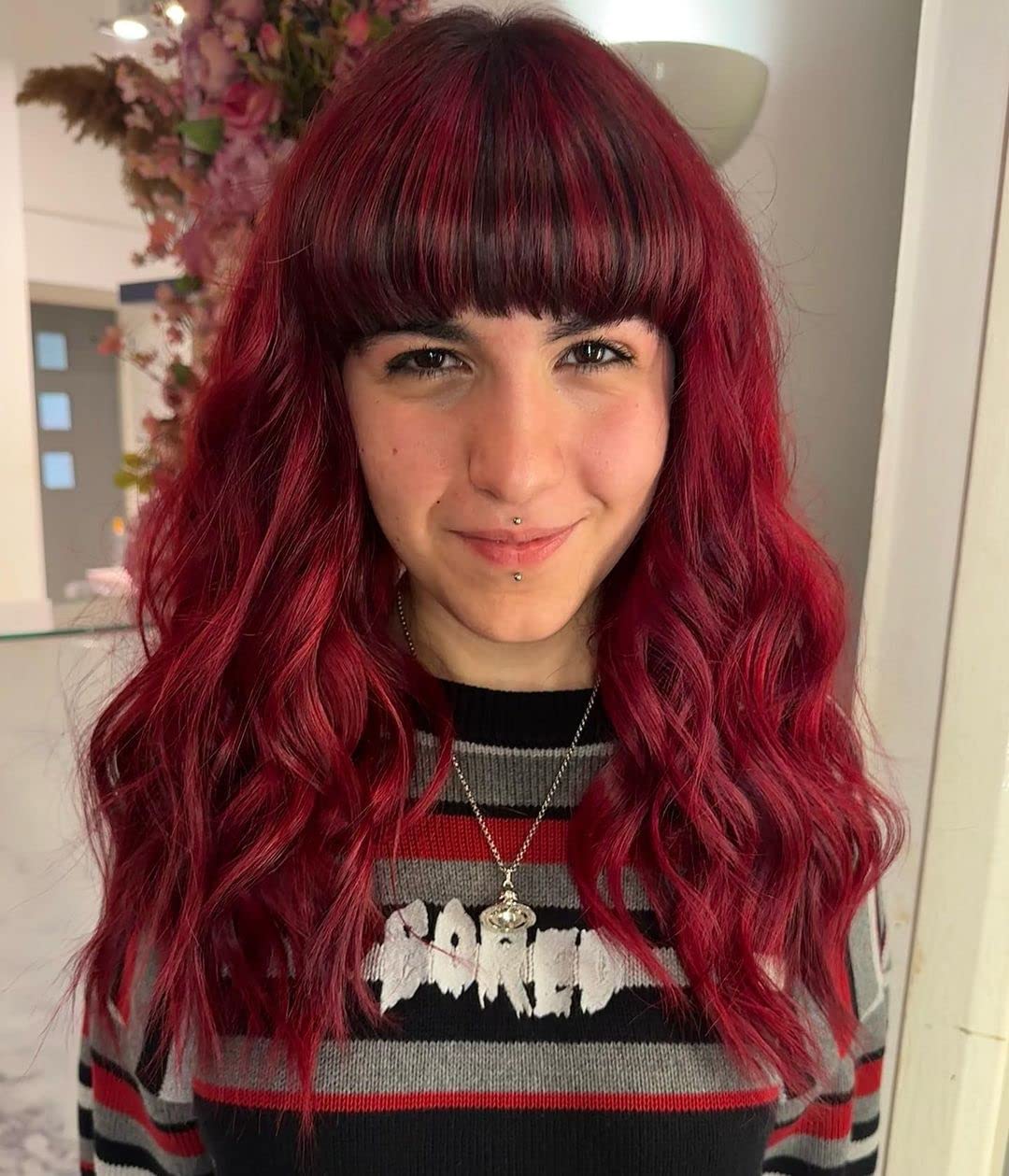 Crazy Color Vibrant Vermillion Red Semi-Permanent Hair Dye. Highly Pigmented Scarlet Red Conditioning & Oil Nourishing Vegan Formula | No Bleach or Ammonia | 100ml