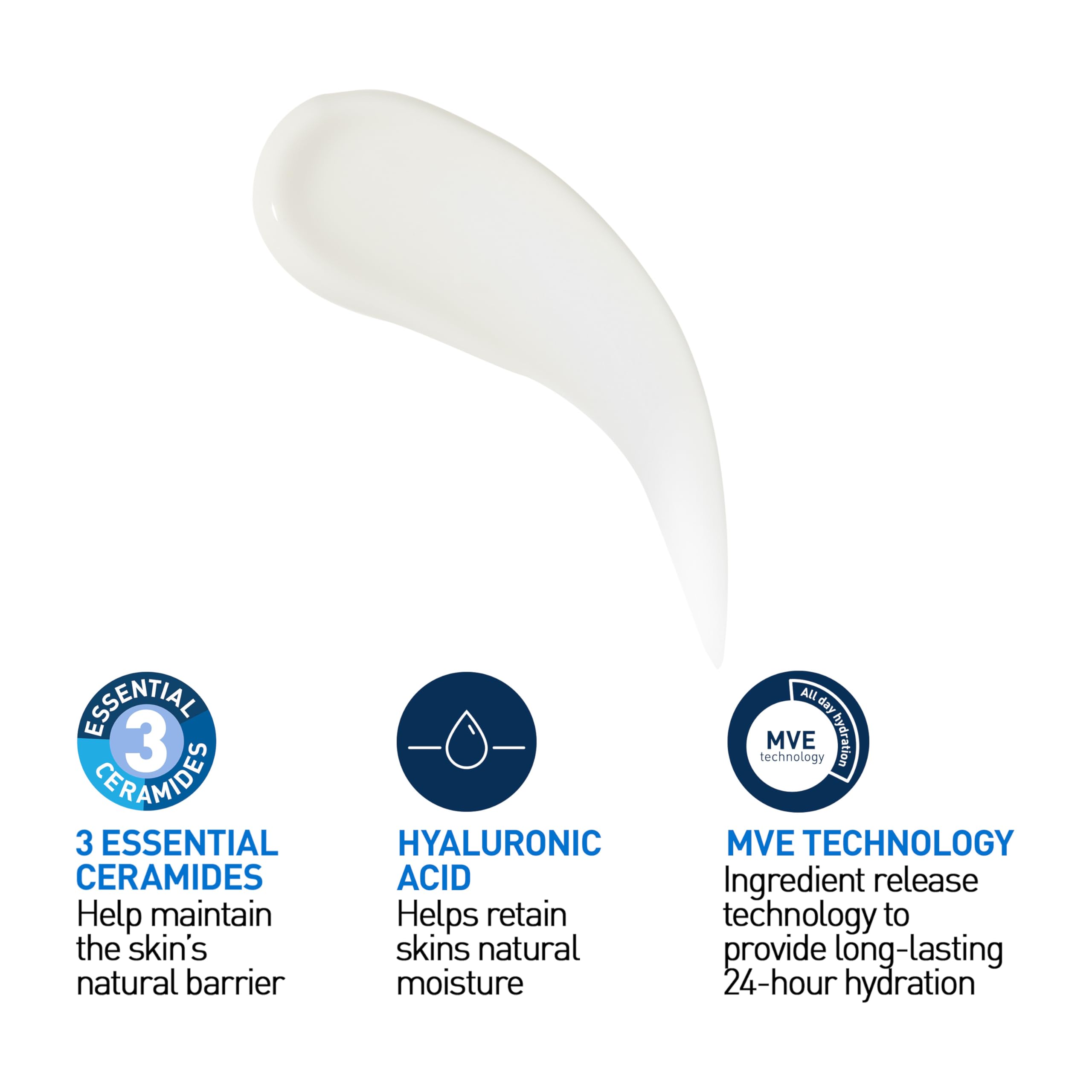 CeraVe AM Facial Moisturising Lotion SPF 50 Normal To Dry Skin 52ml With UV Protection And 3 Essential Ceramides