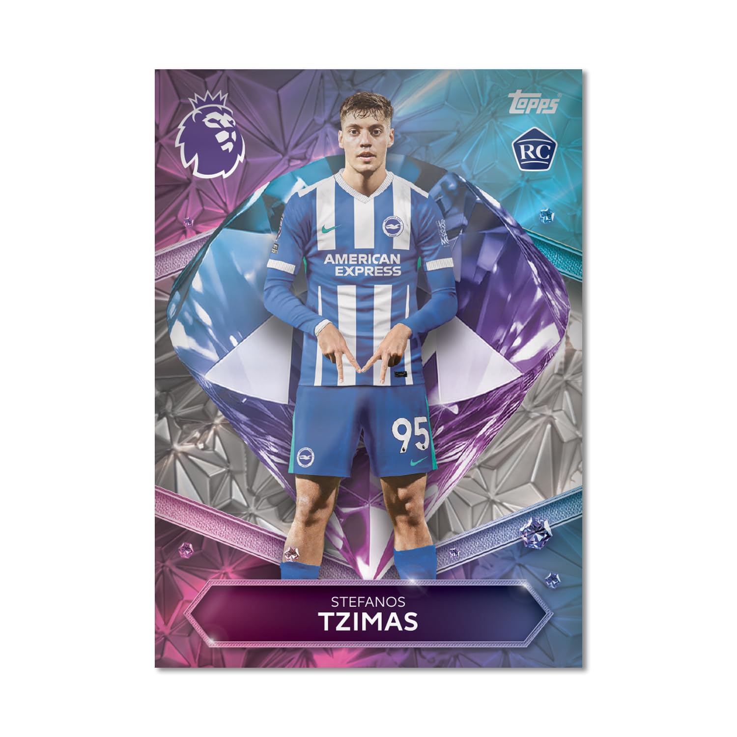 Topps Premier League 2026 - Debut Edition - Hall of Fame Super Tin #1. Contains 50 cards plus 3 Hall of Fame LE cards.