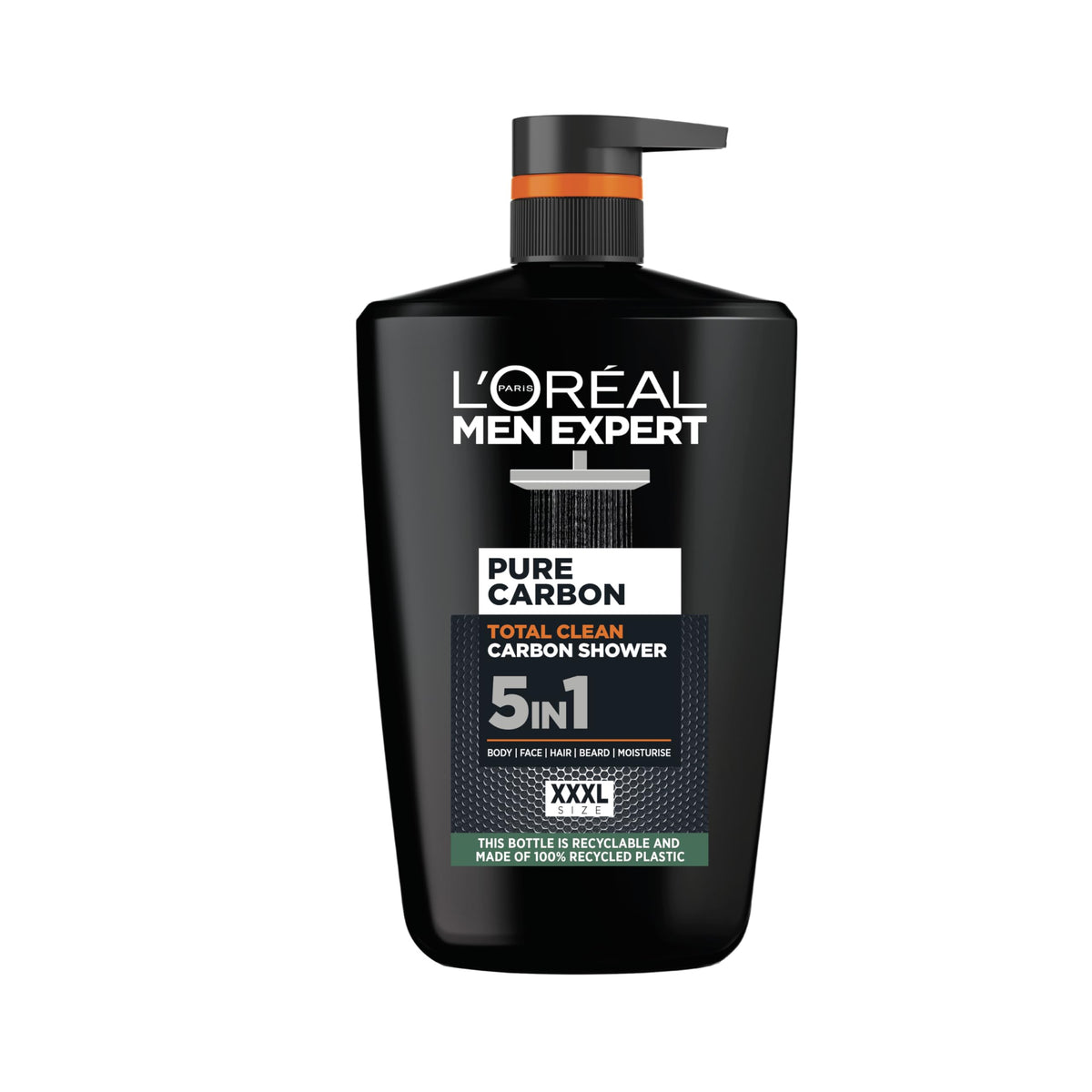 L'Oréal Men Expert Pure Carbon Shower Gel Large XXL 1L