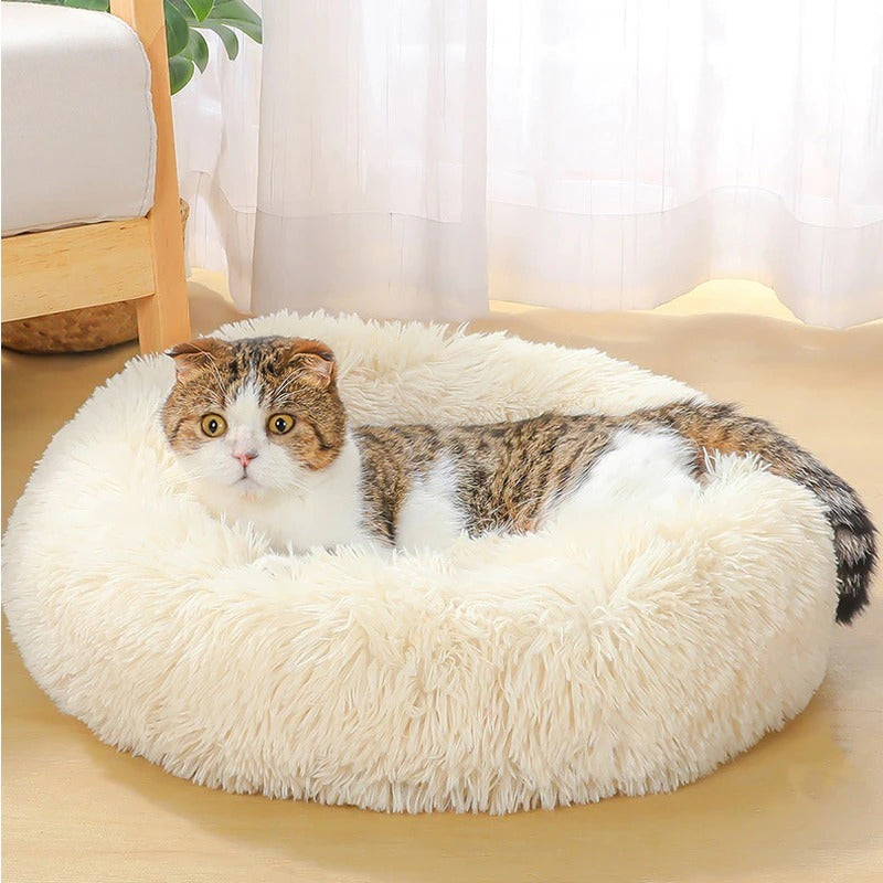 Super Soft Plush Dog Bed | Washable Pet Kennel | Deep Sleep Velvet Dog Sofa for Cats & Dogs