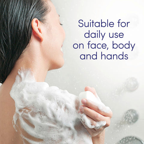 Dove Original Beauty Bar Soap with ¼ moisturising cream for softer, smoother, healthier-looking skin 4x 90 g