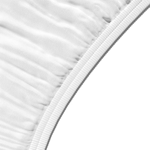 Amazon Basics Soft Microfibre Single Fitted Sheet, Deep Pocket 12 inch (30 cm), White