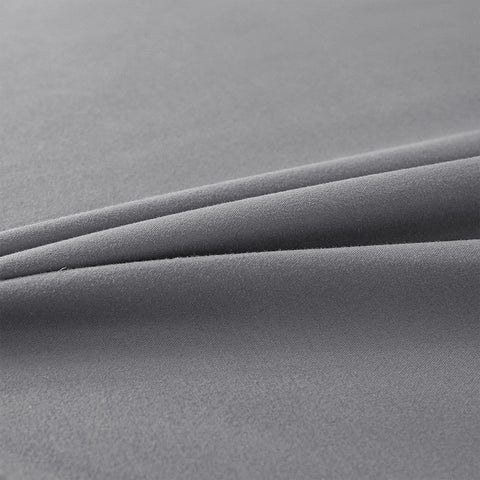 Moonlight Bedding King Size Fitted Sheets 40 Cm Extra Deep Pocket Grey Bed Sheets 16 inch Ultra Soft Bottom Sheet Brushed Microfiber Breathable Shrinkage and Fade Resistant