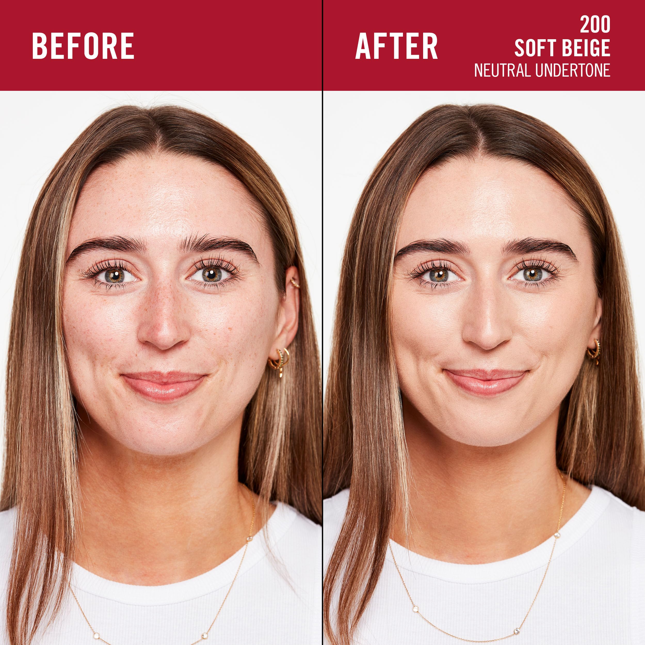 Rimmel Lasting Finish 35Hr Foundation 200 Soft Beige, Full Coverage, Hydrating, SPF20, Hyaluronic Acid, Vitamin E, 2% Niacinamide, All Day Wear, Vegan, Cruelty Free