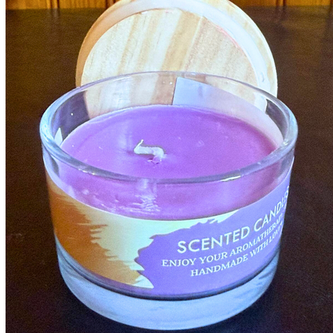 Mini Scented Soy Candle Set – Lavender, Rose & Vanilla (3-Pack) | Eco-Friendly | Clean Burn
