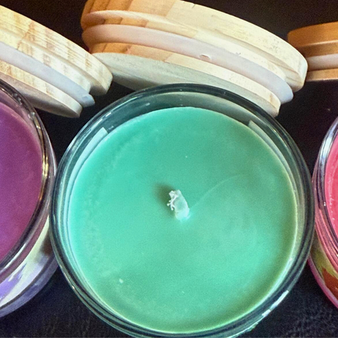 Mini Scented Soy Candle Set – Lavender, Rose & Vanilla (3-Pack) | Eco-Friendly | Clean Burn