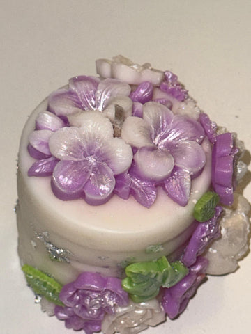 Floral Jasmine Soy Scented Candle – Wedding, Parties, Birthdays – Choose Colour