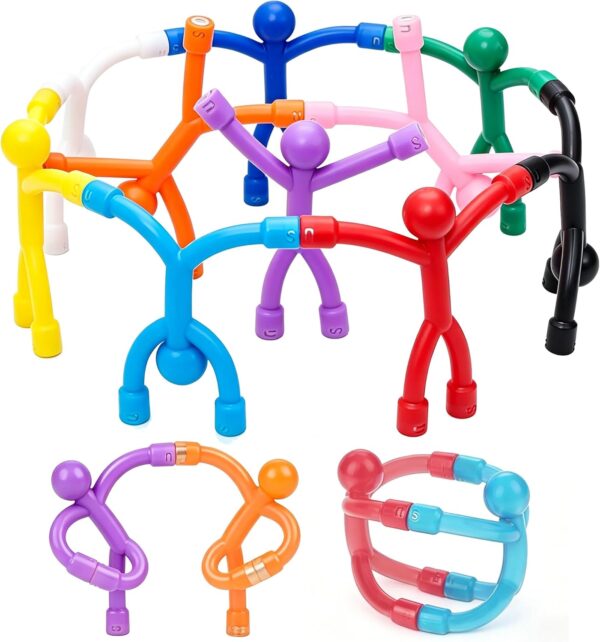 Magnetic Fidget Travel Toys for Kids Age 3-8 Year Old, 12Pcs Magnet Figures