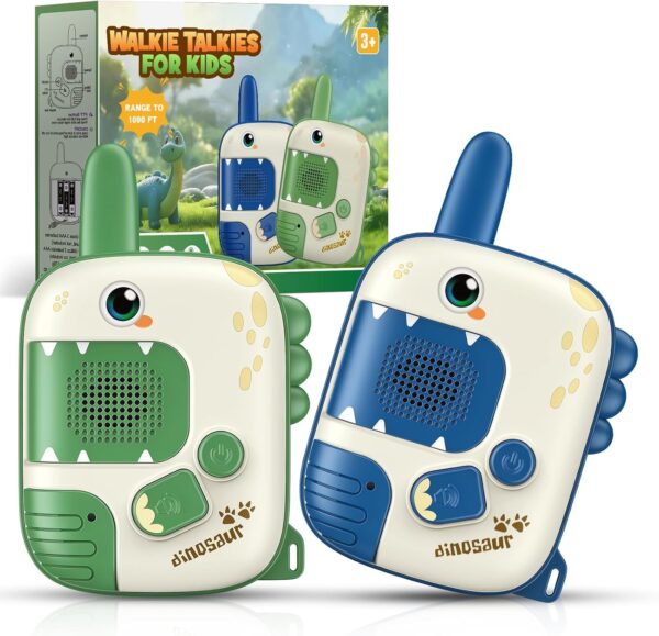 Walkie Talkies, Dinosaur Toys for 3-10 Year Old Boy Gift for 3-10 Year Olds Boy Toy Age 3-10 Toddler Toys Dinosaur Gift Outdoor Toy for Boys Birthday Presents