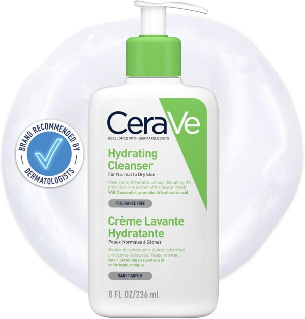 CeraVe Hydrating Cleanser for Normal to Dry Skin 236ml