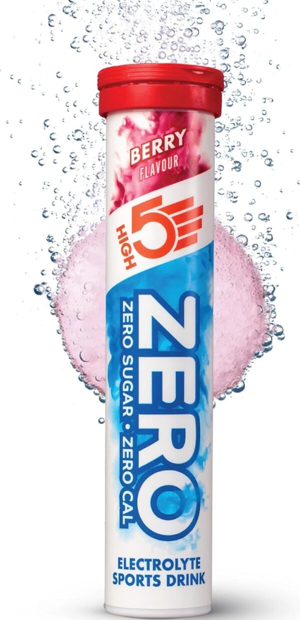 HIGH5 Zero Electrolyte Hydration Tablets – Berry, 20 Tabs